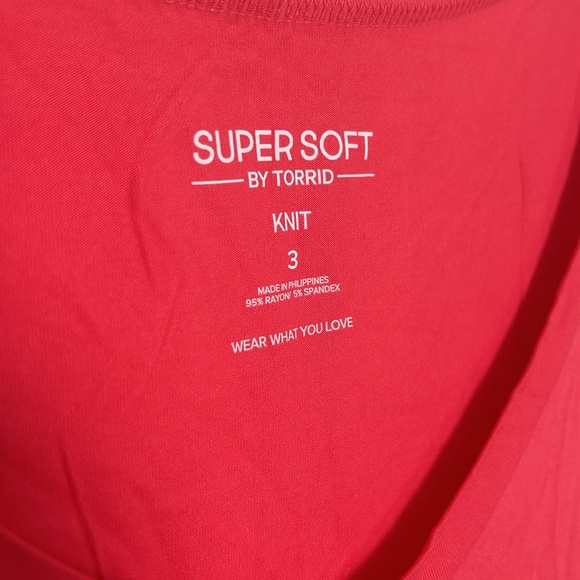 🎈3/$25🎈NWT Torrid 3 Perfect Super Soft Vneck Tank - Picture 6 of 7